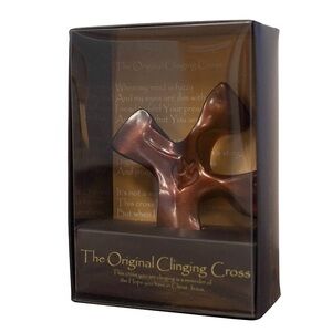 The Original Clinging Cross by Not So Plain Jane (Mahogany) | Fits Comfortably